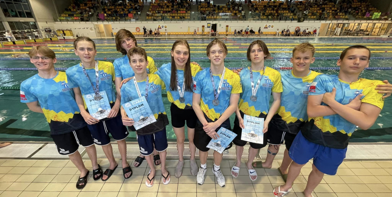 Ekipa MKS Park Wodny Tarnowskie Góry. Fot. MKS Park Wodny Tarnowskie Góry