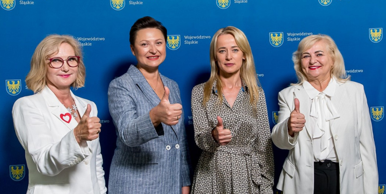 O programie mówiły radne sejmiku i  wicemarszałek województwa Anna Jedynak. Fot. Archiwum UMWŚ/Tomasz Żak 