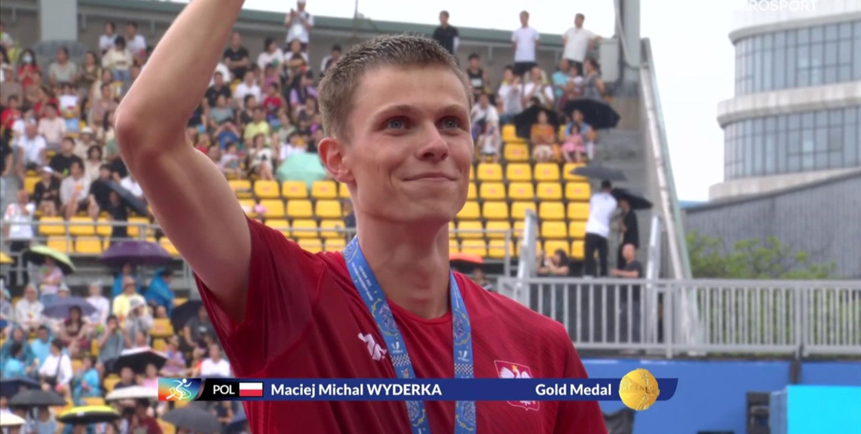 Maciej Wyderka, zrzut ekranu