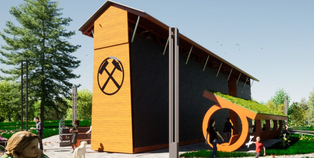 Przy tężni w parku Repeckim ma powstać amfiteatr. Fot. Archiwum GCR