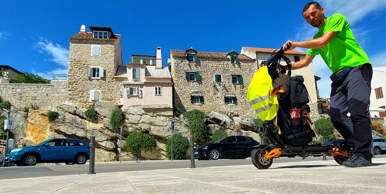 Krzysztof Witkowski w Splicie. Fot. FB K. Witkowskiego