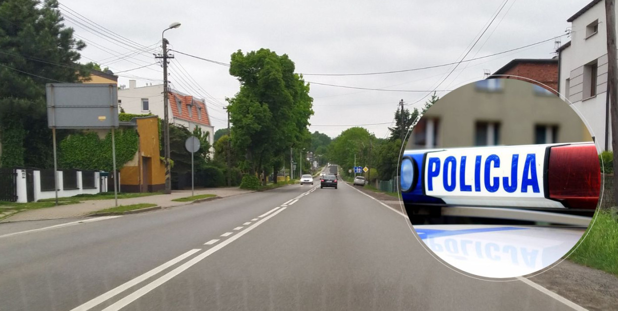 Ulica Korola w Tarnowskich Górach (DK11). Kierowcy często przekraczają tu prędkość