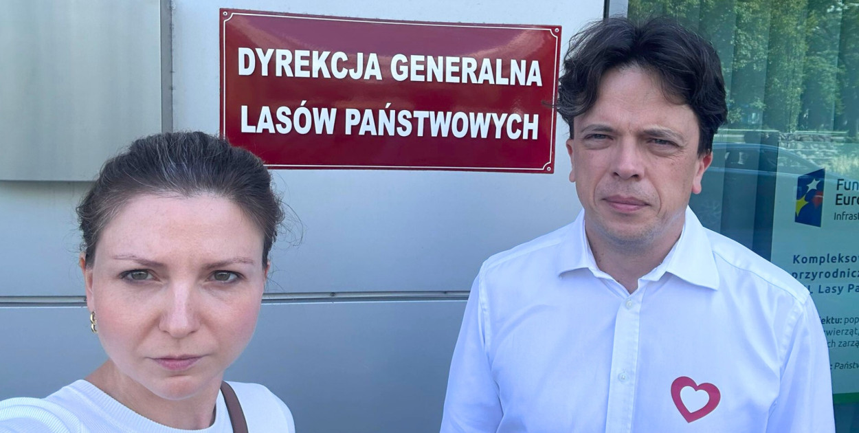 Poseł Tomasz Głogowski i posłanka Monika Rosa. Fot. Archiwum T. Głogowskiego