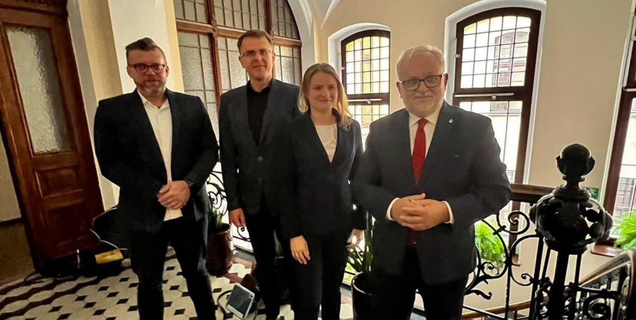 Pałac w Rybnej został opiekunem Orkiestry dziecięco-młodzieżowej Śląskie Smyki. Fot. Archiwum UM w Tarnowskich Górach 