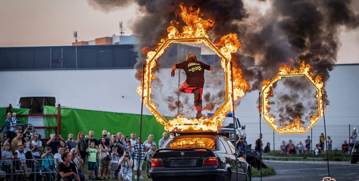 Pokazy kaskaderskie. Fot. archiwum organizatorów