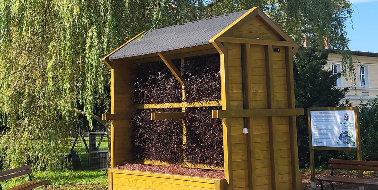 Tężnia w parku Rubina. Fot. Archiwum UM Miasteczko Śląskie