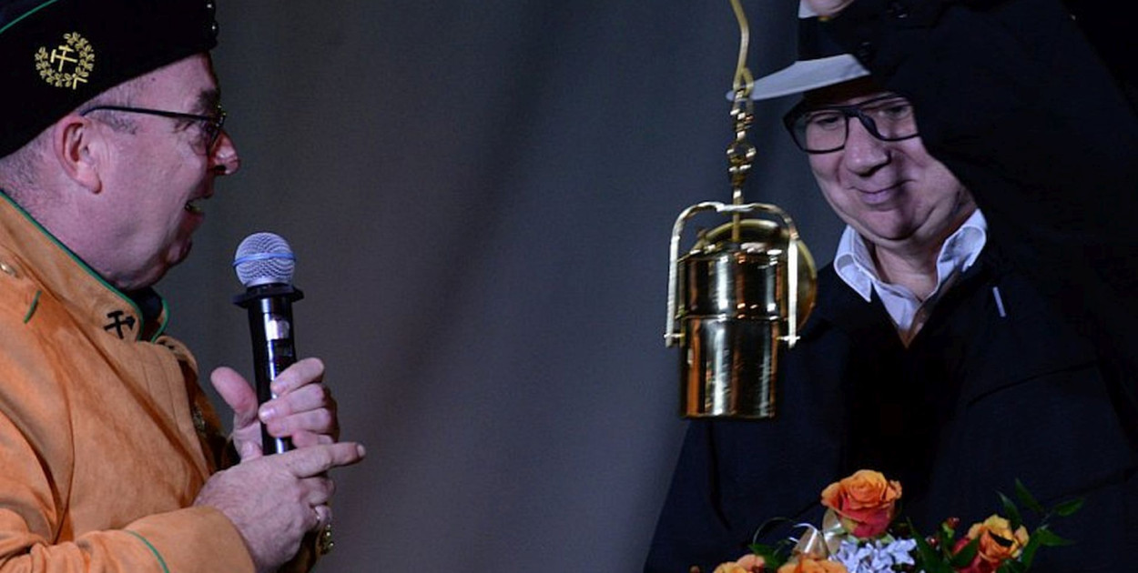 W Tarnogórskim Centrum Kultury świętowano w sobotę 40-lecie pracy twórczej Andrzeja Kanclerza. Fot. Jarosław Myśliwski