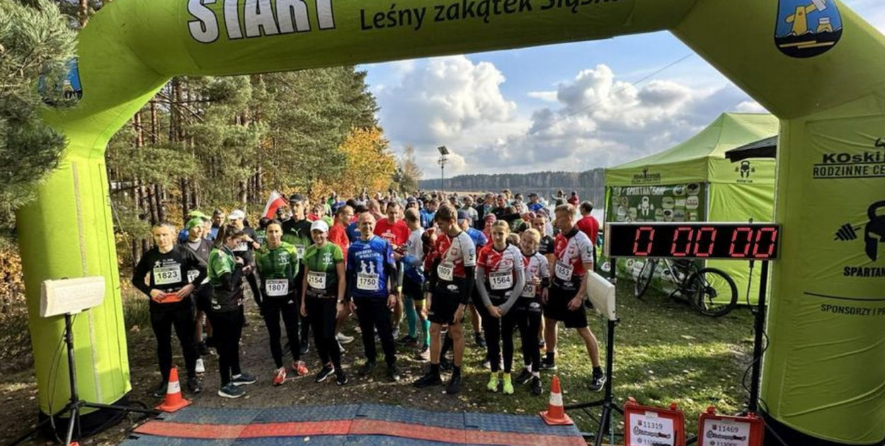 W Kaletach biegiem uczcili Narodowe Święto Niepodległości. Fot. UM Kalety