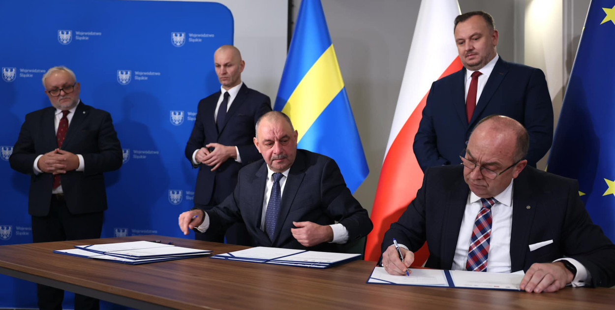 Dziś podpisano list intencyjny w sprawie szybu Staszic. Fot. Archiwum urzędu wojewódzkiego