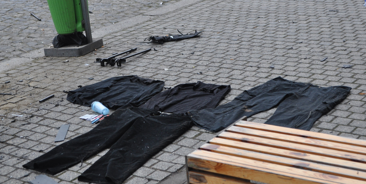 Powodem 4-godzinnego zamieszania w 2017 roku okazały się ....stare spodnie. Fot. Archiwum Gwarka 