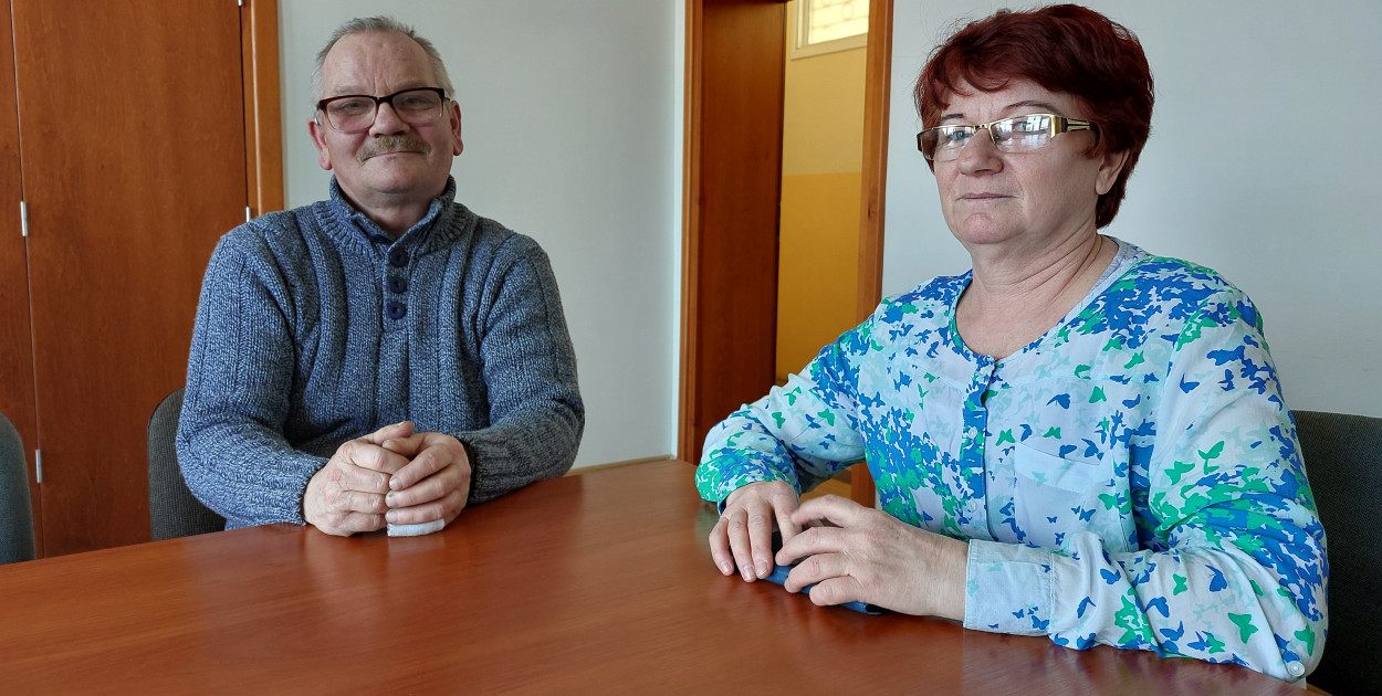 Paweł Borkowski z Kalet prosi o pomoc. Już słyszy, teraz chce nauczyć się mówić. Fot. Jarosław Myśliwski