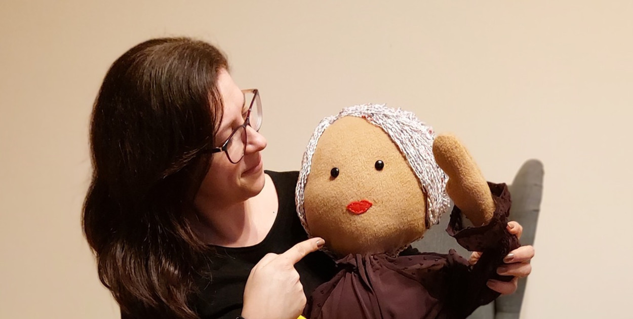 Bogusia Mikołajczyk i Atomowa Maria. Fot. Archiwum prywatne 