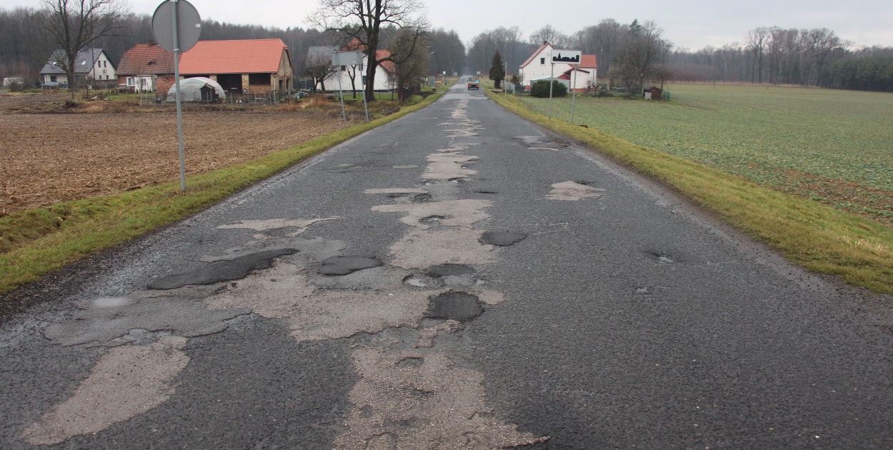Droga Wilkowice - Księży Las. Fot. Alicja Jurasz