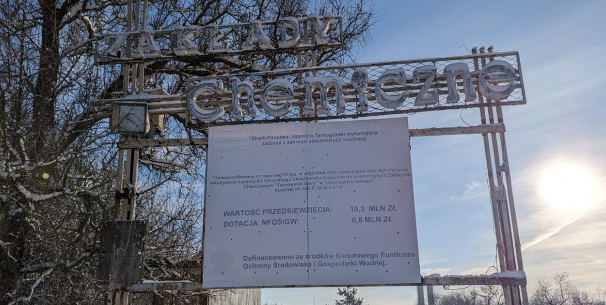 Zakłady Chemiczne Tarnowskie Góry. Fot. Archiwum RDOŚ Katowice 