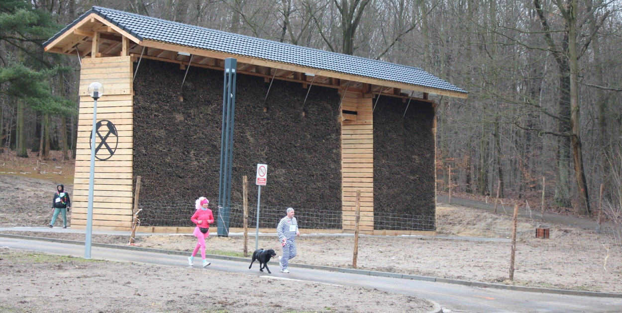 Tak wyglądała tężnia w styczniu, podczas finału WOŚP. Fot. Alicja Jurasz
