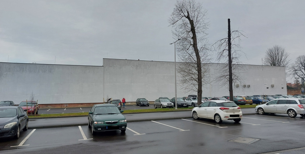 Mural ma powstać przy centrum przesiadkowym. Fot. Agnieszka Reczkin