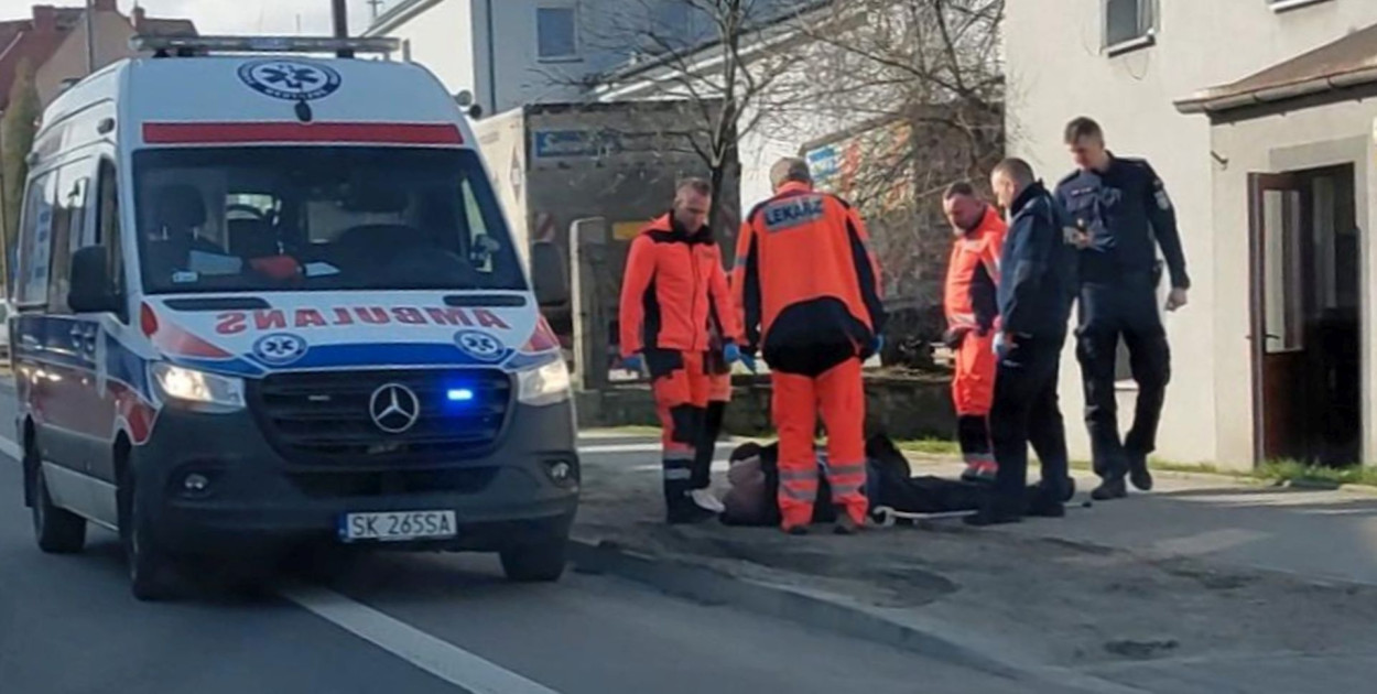 Tarnowskie Góry. Dobrze, że ktoś zareagował. Uratowali mu życie