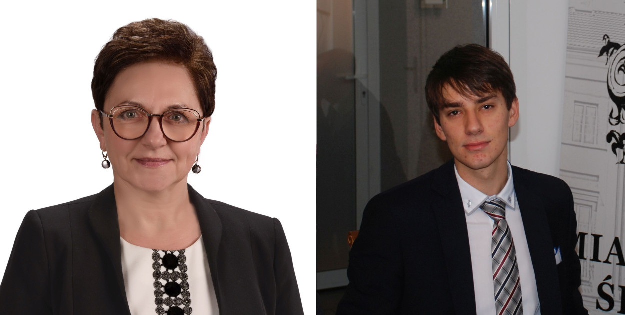 Krzysztof Sołtysik, archiwum GTeściowa Jolanta Wosz i jej zięć Krzysztof Sołtysik. Oboje chcą być burmistrzem. Fot. Archiwum J. Wosz/archiwum Gwarka