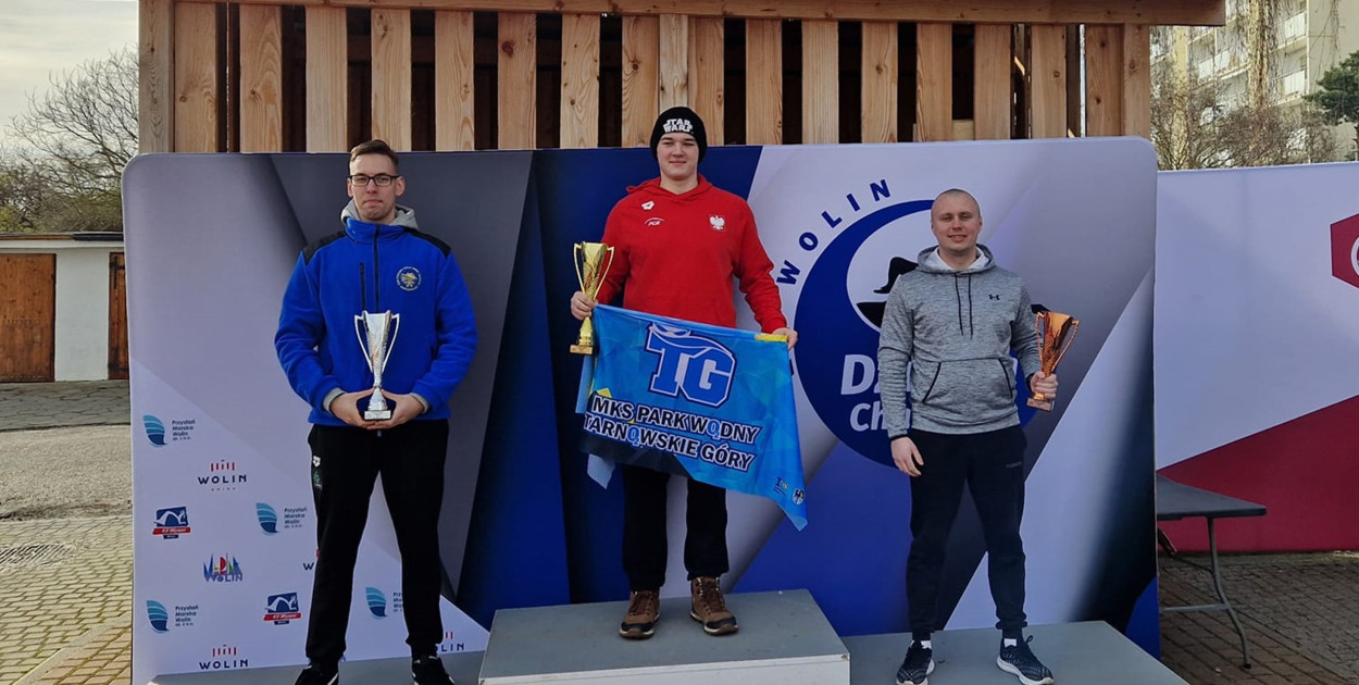 Mateusz Pawlica wygrał cykl zawodów. Fot. Archiwum MKS Park Wodny 