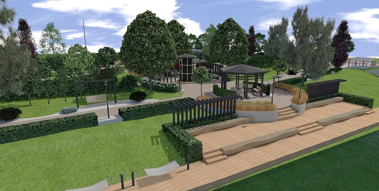 Kalety podpisały umowę na budowę Zielonej Przestrzeni. Nad Małą Panwią rozpoczyna się budowa bulwaru z tężnią solankową. 