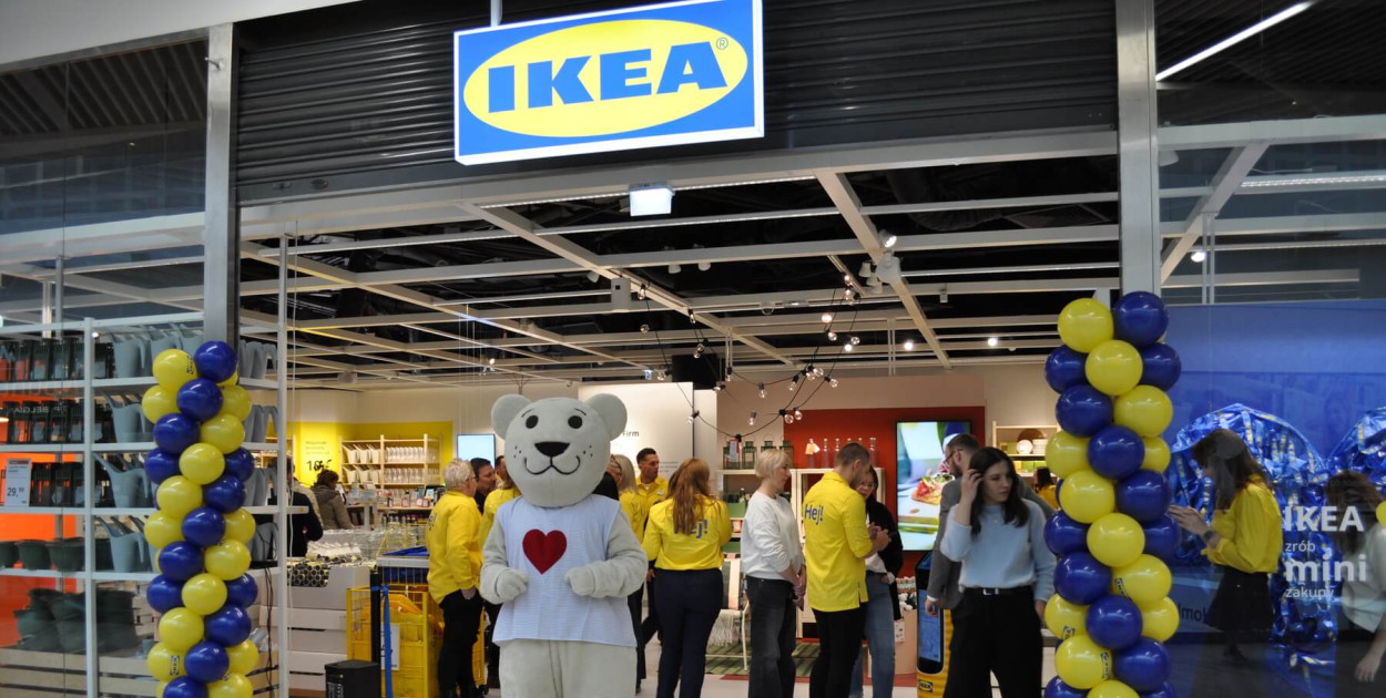 W Gliwicach otwarto minisklep popularnej sieci meblowej Ikea. Fot. Materiały prasowe Ikea 