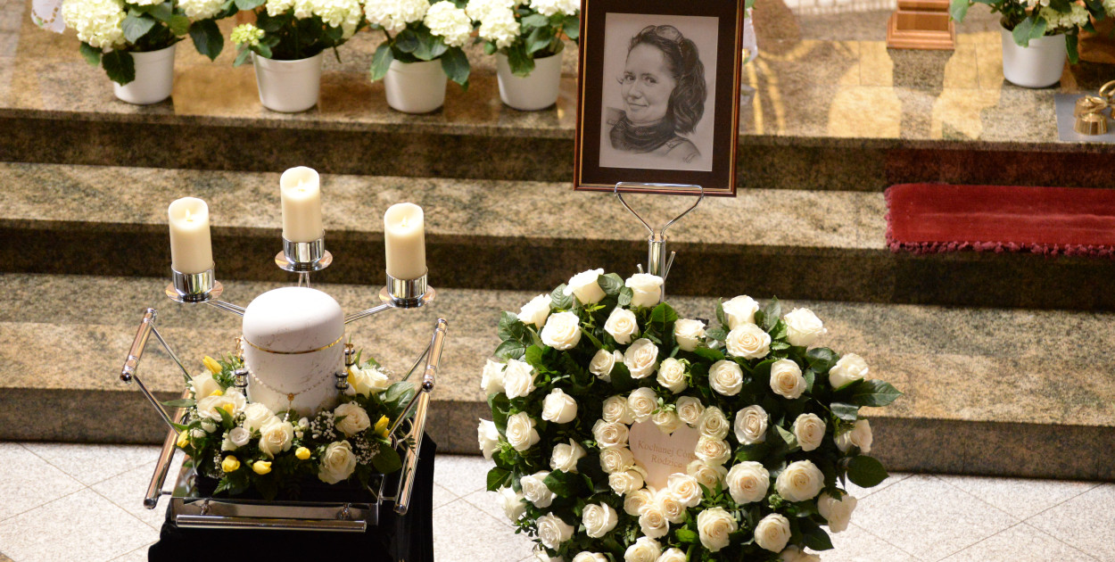 Dzisiaj odbył się pogrzeb Justyny Kędzi z Tarnowskich Gór. Fot. Jarosław Myśliwski