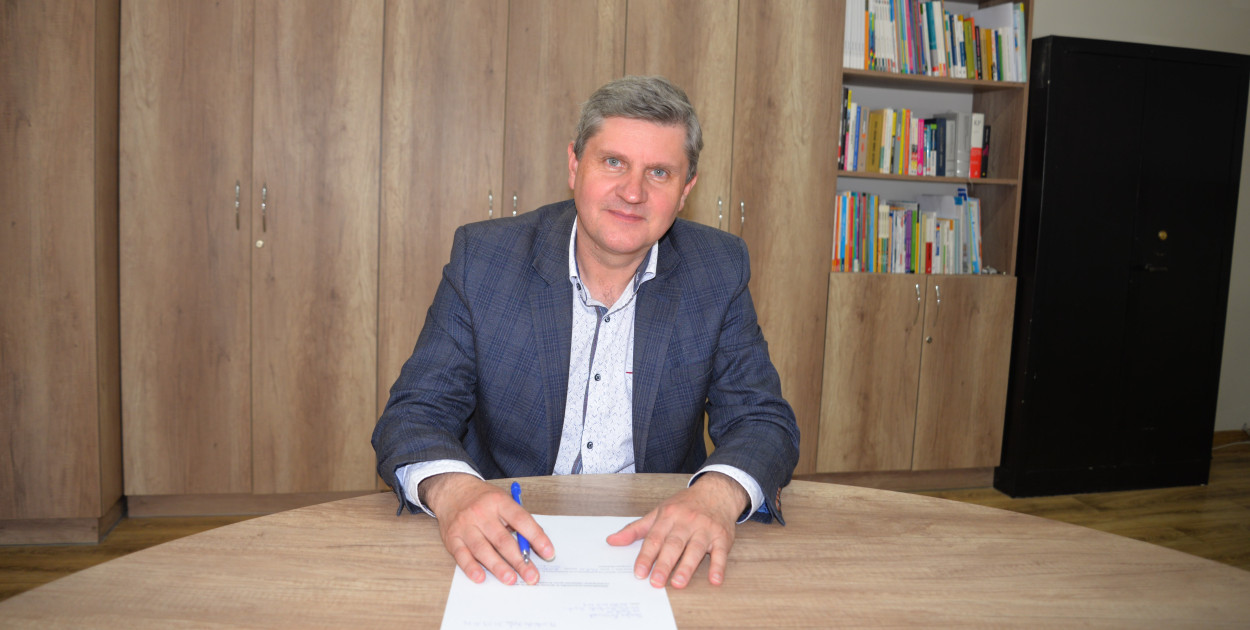 Tomasz Respondek stawia na dialog i współpracę. Fot. Agnieszka Reczkin