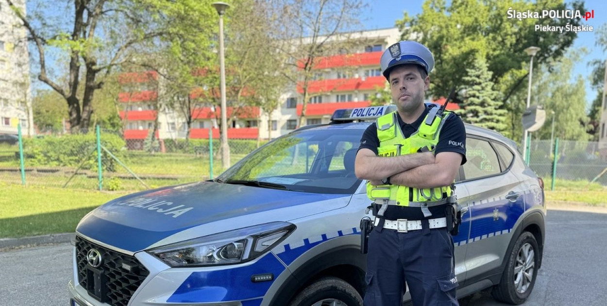  St. sierż. Krzysztof Dmowski. Fot. Archiwum policji