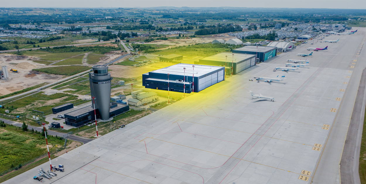 W planach jest czwarty hangar. Fot. Archiwum Katowice Airport 