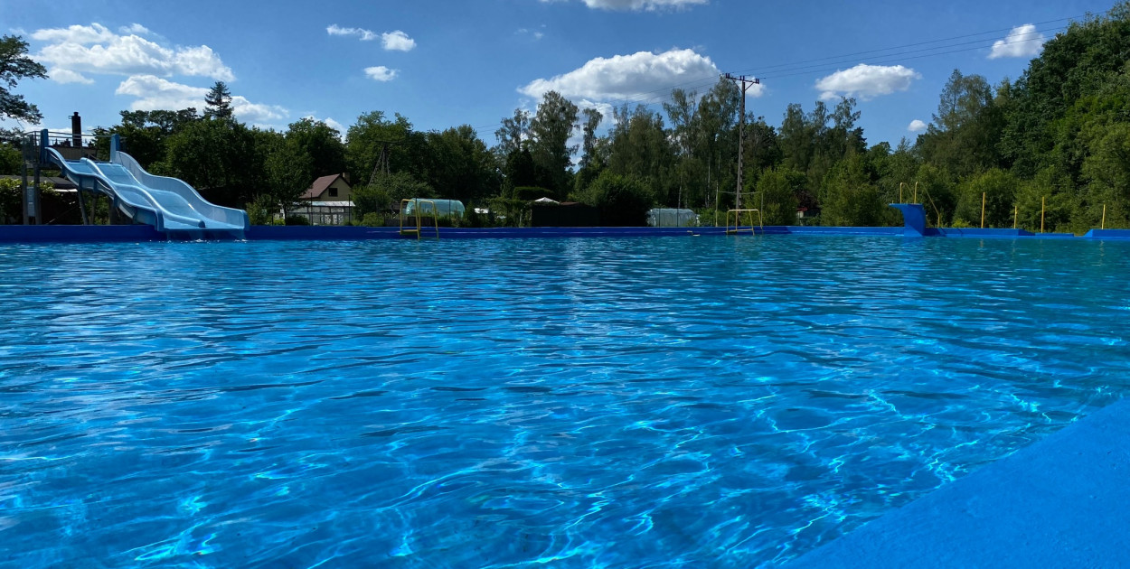 Basen w Krupskim Młynie. Fot. Archiwum GOKSiR Krupski Młyn 