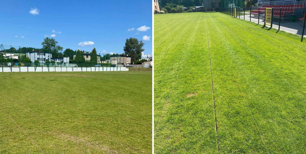 Boisko w Kozłowej Górze. Fot. Archiwum K. Turzańskiego 