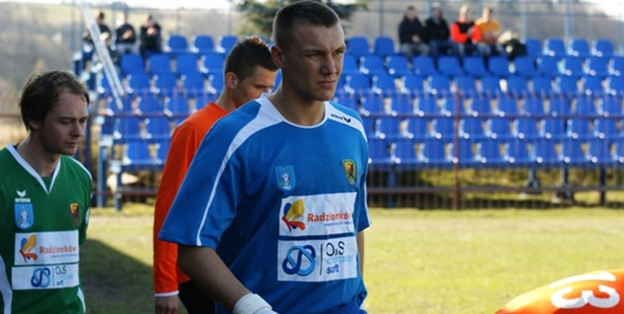 Łukasz Skorupski w barwach Radzionkowa. Fot. Archiwum Ruchu Radzionków 