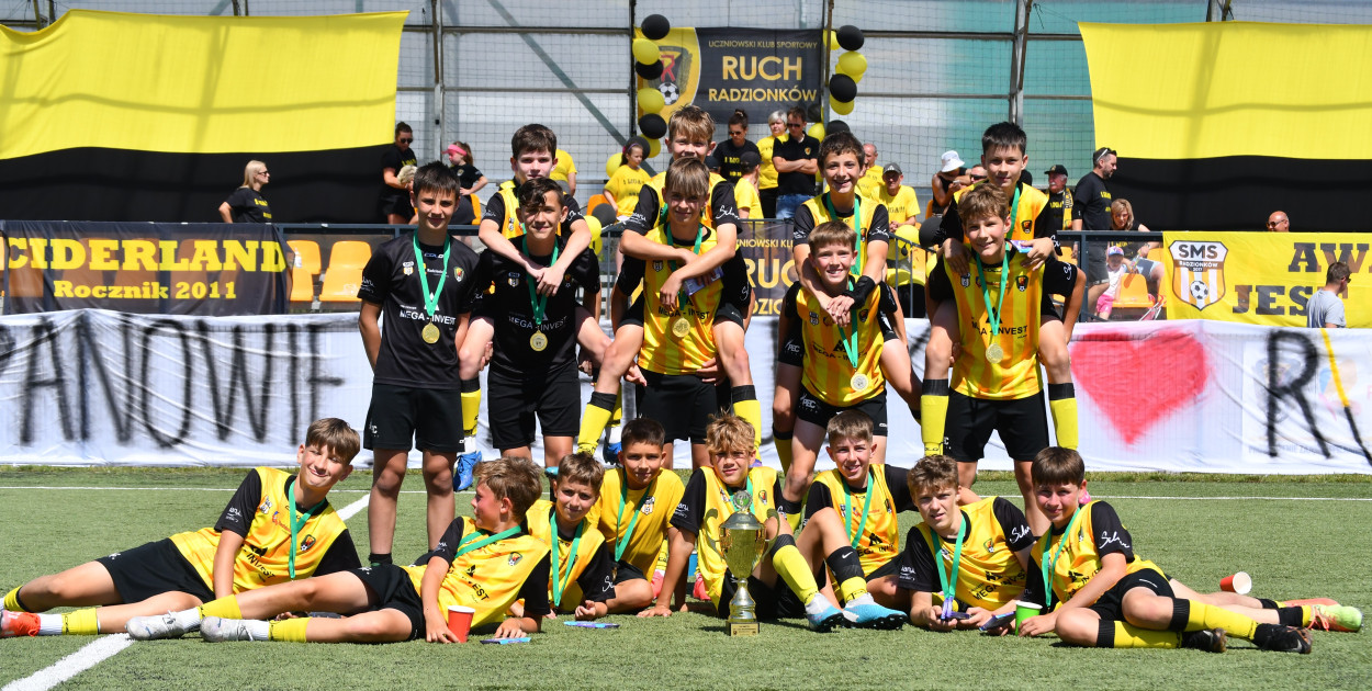 Zagrają w I lidze wojewódzkiej. Fot. Archiwum SMS Radzionków 