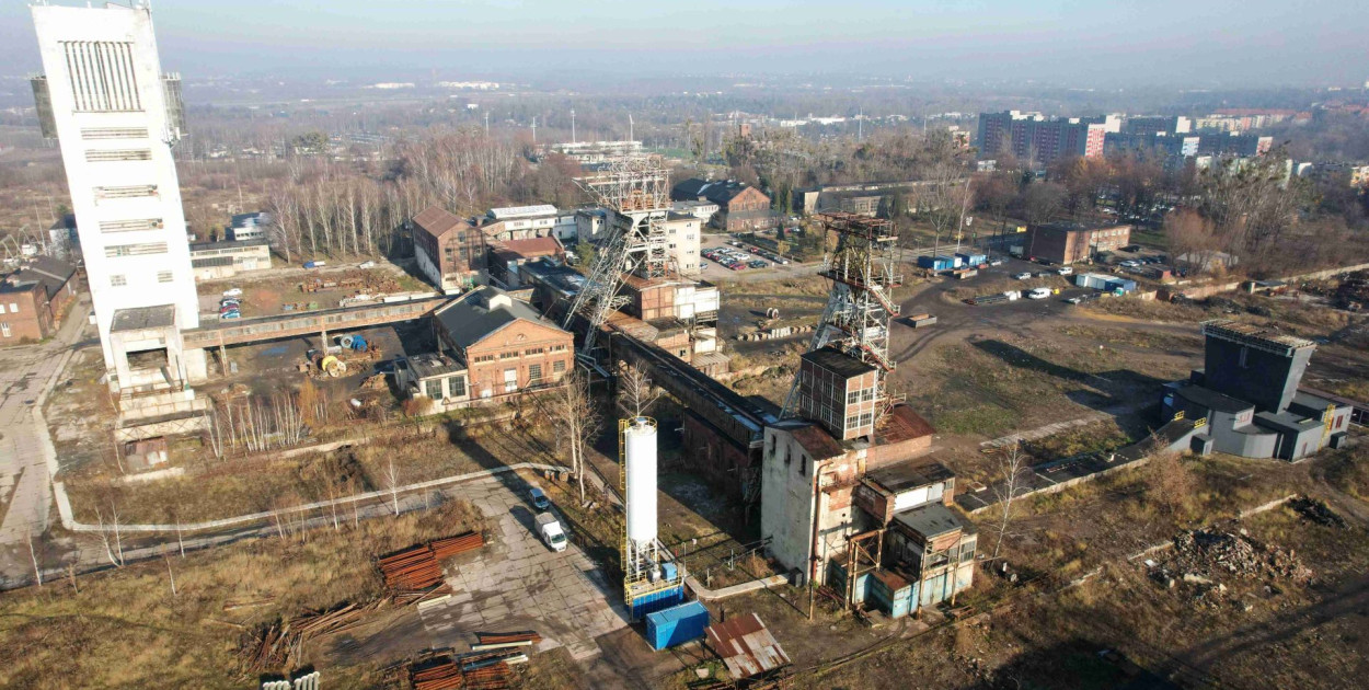 Była kopalnia Centrum ma się stać centrum biznesu. fot. Archiwum UM Bytom