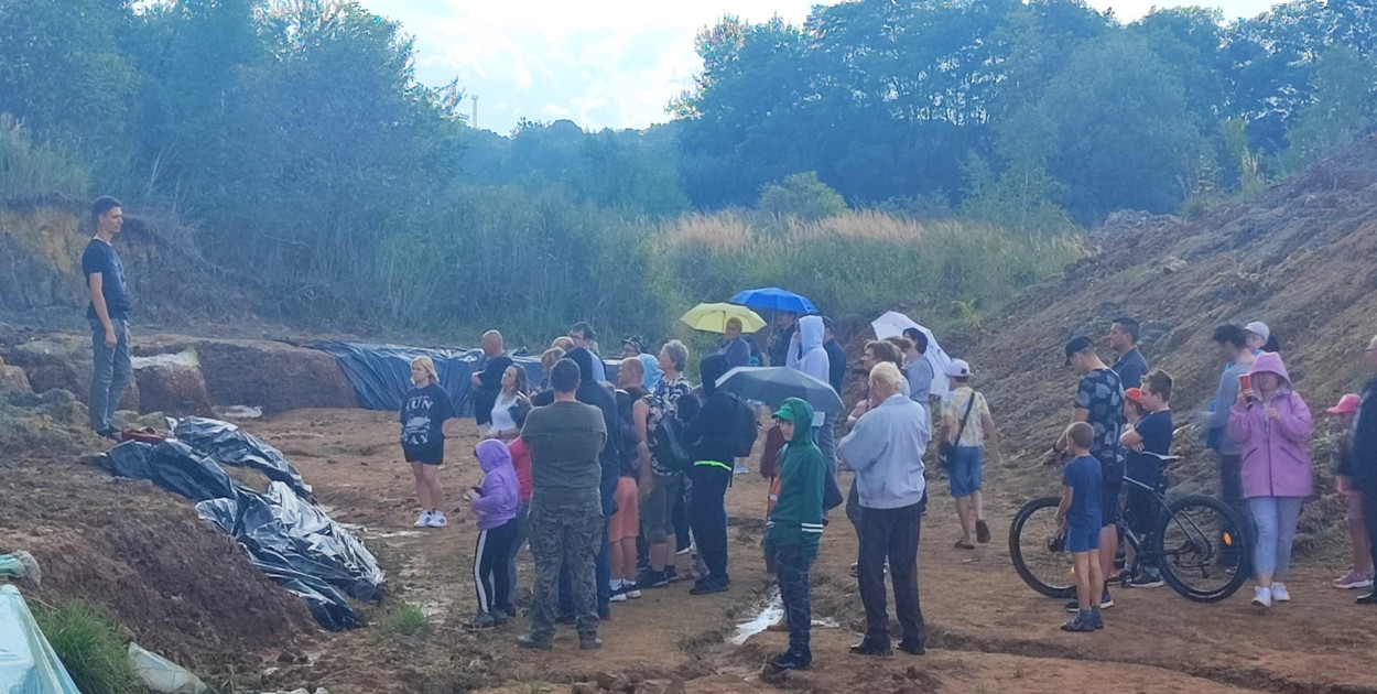 Wykopaliska w Miedarach to co roku spora atrakcja dla okolicznych mieszkańców i turystów.  Fot. Archiwum UG w Zbrosławicach 