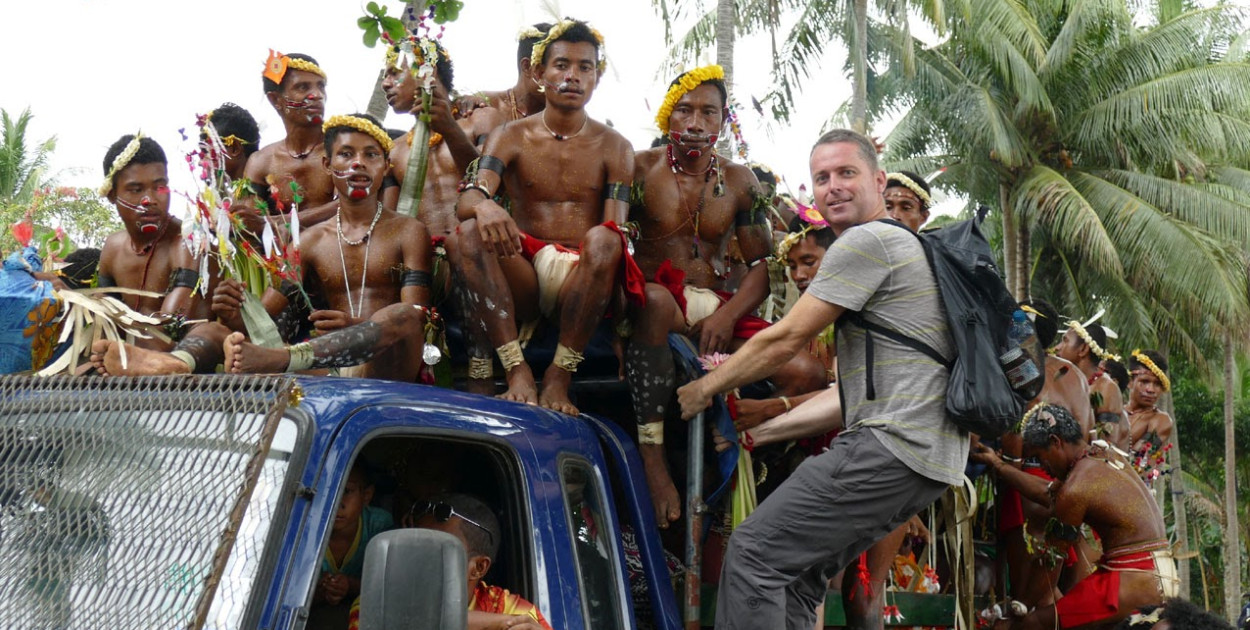 Grzegorz Sadowski ze Świerklańca był w każdym kraju świata. Fot. Archiwum G. Sadowskiego