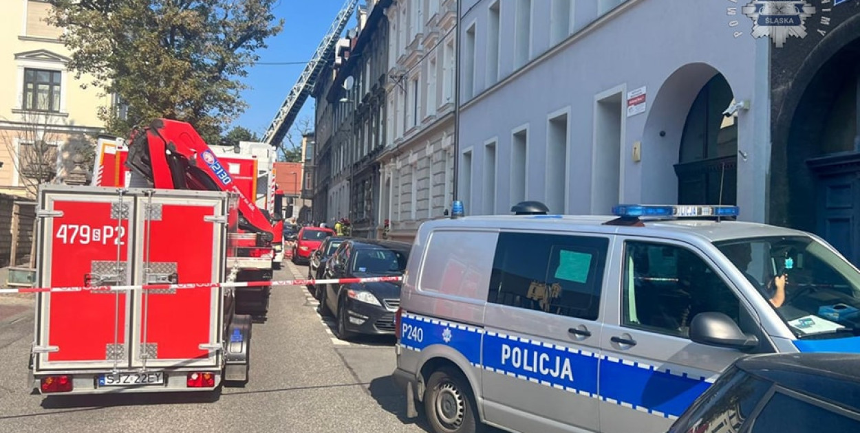 Wybuch gazu w Gliwicach. Fot. Archiwum policji
