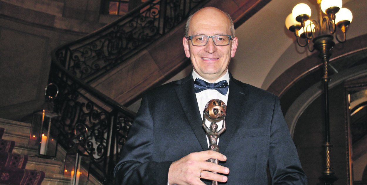 Łukasz Zimnoch Fot. Archiwum UG w Świerklańcu 