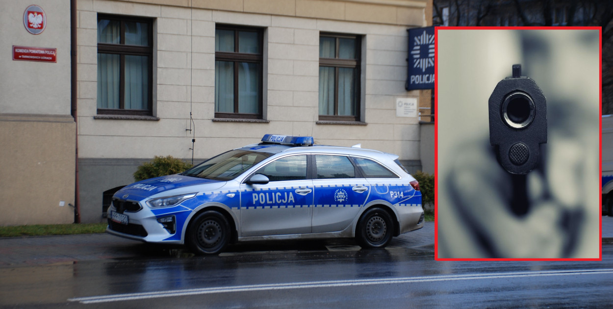 Strzał w komendzie policji w Tarnowskich Górach. Powiadomiono prokuratora. Fot. Gwarek/Pixabay