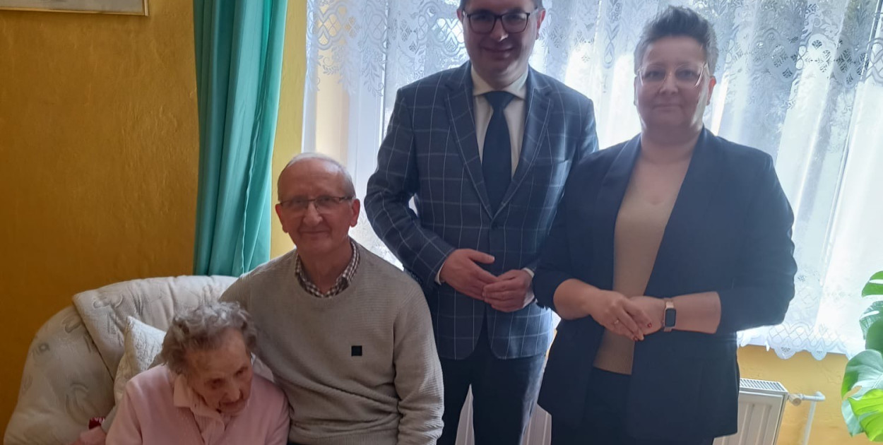 Gertrud Anna Frontzek skończyła 109 lat. Fot. Archiwum UG Zbrosławice
