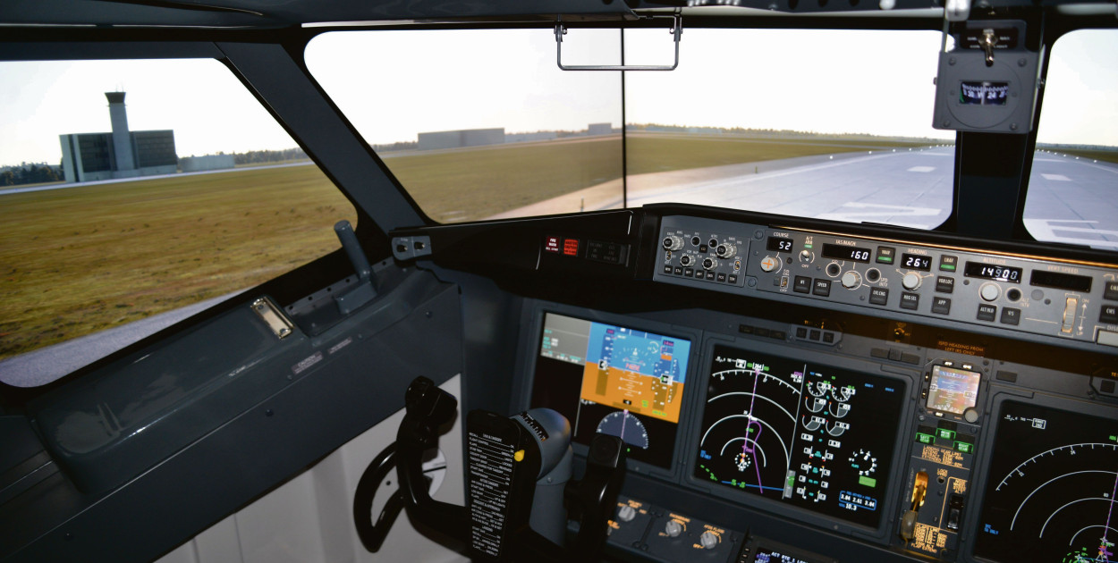 Start z lotniska w Pyrzowicach. Fot. Agnieszka Reczkin