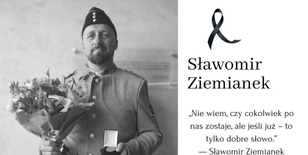 Śp. Sławomira Ziemianka żegnają przyjaciele ze SMZT. Fot. SMZT