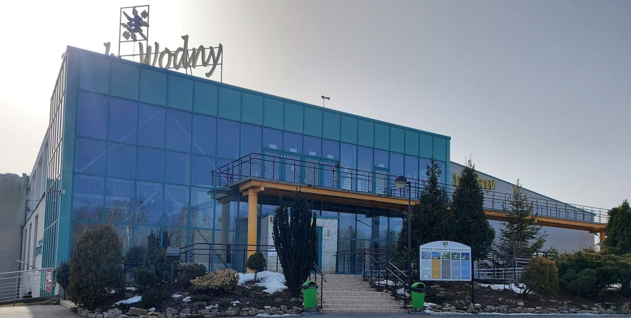 Tragedia w Parku Wodnym w Tarnowskich Górach. Mężczyzna nie przeżył. Fot. Gwarek