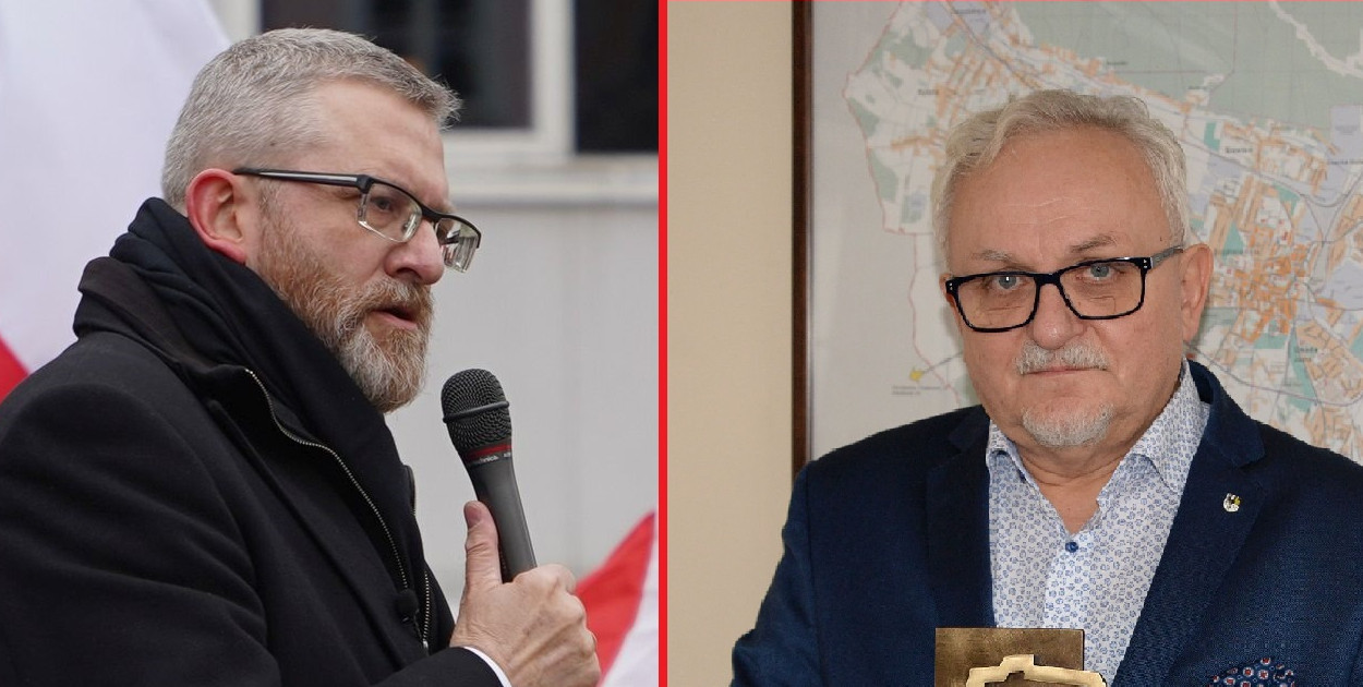 Grzegorz Braun w Tarnowskich Górach. Czy Czech będzie przemawiał jak u Mentzena? Fot. G. Braun/Gwarek