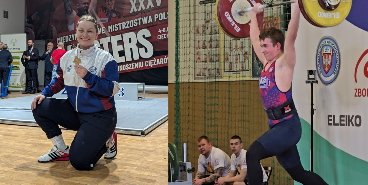 Sztangiści z Tarnowskich Gór na mistrzostwach Polski – złote medal i nowe rekordy. Fot. KSS Sztangiści Tarnowskie Góry
