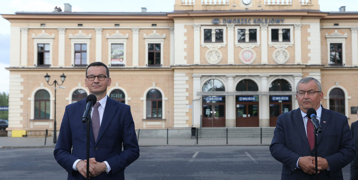 Mateusz Morawiecki jako premier nieraz był w Tarnowskich Górach. Fot. KPRM/Adam Guz