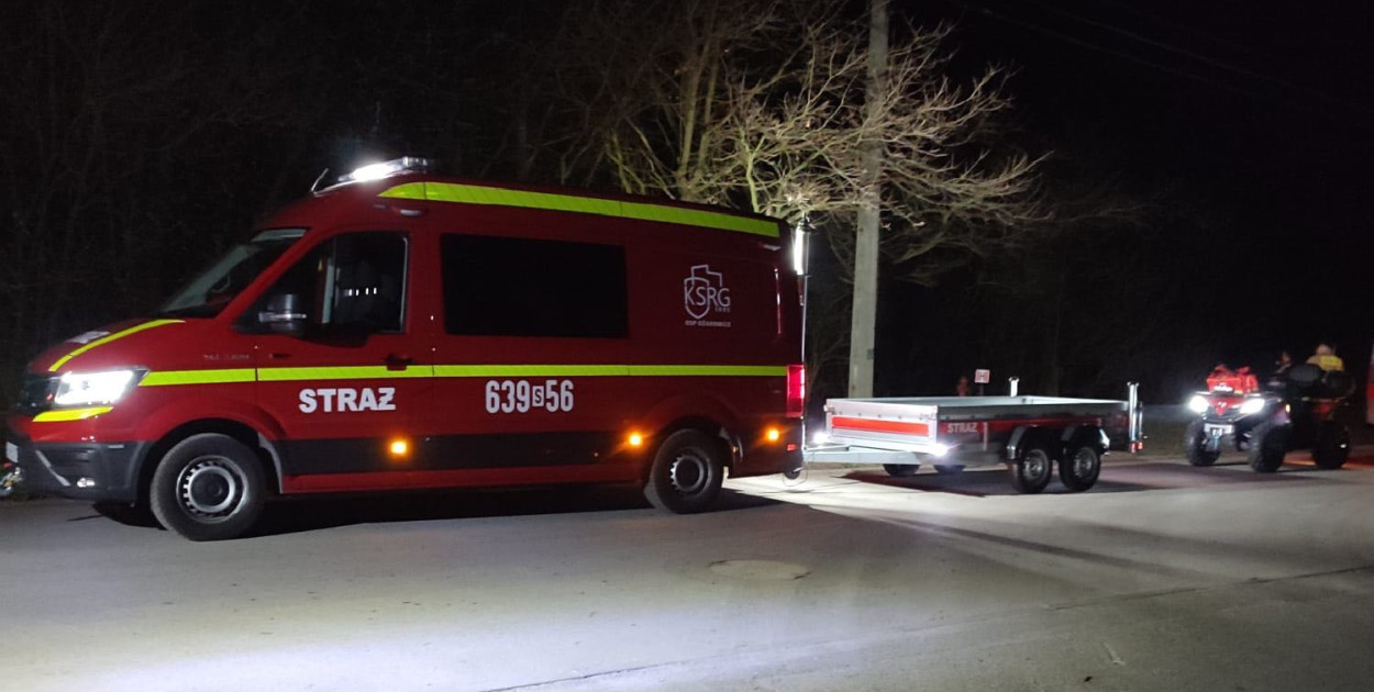 Mężczyzna zaginął na początku kwietnia. Fot. OSP Ożarowice