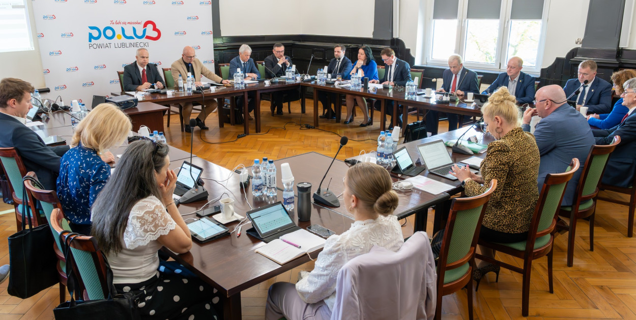 Rada powiatu lublinieckiego podjęła w ubiegłym tygodniu uchwałę o kierunkach organizacji ochrony zdrowia w powiecie. Fot. Archiwum starostwa w Lublińcu