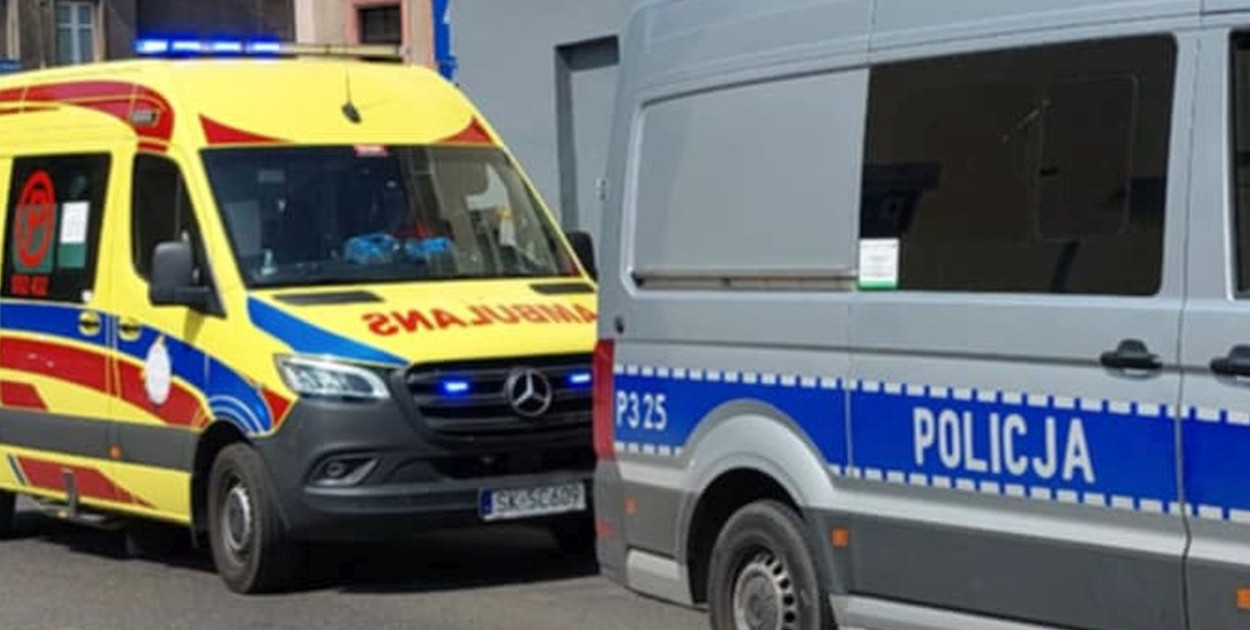 W Tarnowskich Górach doszło dzisiaj do potrącenia pieszej. 15-latka przechodziła przez przejście na ul. Legionów. Fot. Agnieszka Reczkin