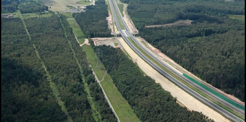 Autostrada A1 na odcinku Piekary Śląskie - Pyrzowice nadaje się do remontu. Fot GDDKiA